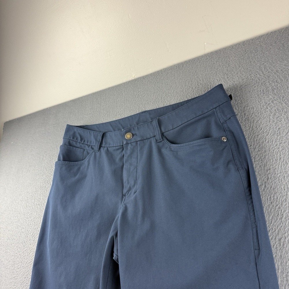 Lululemon Pants Men's 34x30* Blue ABC Warpstreme Chino Classic Trousers Stretch